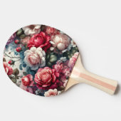 時代を超越したバラフローラチャーム 卓球ラケット (横)