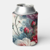 時代を超越したバラフローラチャーム 缶クーラー (缶正面)