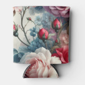 時代を超越したバラフローラチャーム 缶クーラー (正面)