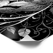 時代を超越したブラックタイ結婚お祝い ポスター (コーナー)