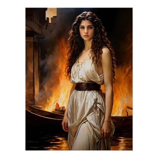 「時代を超越したヘレネー：トロイアの触媒」 ポスター (正面)