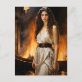 「時代を超越したヘレネー:トロイアの触媒」 ポストカード (正面)