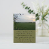 時代を超越したベルタン夕日 ポストカード (スタンド正面)