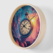 時代を超越したポケットウォッチ 壁時計 (傾斜)