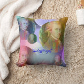 時代を超越したモーツァルト クッション (ブランケット)