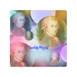 時代を超越したモーツァルト メタルプリント