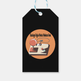 時代を超越したレトロ ギフトタグ