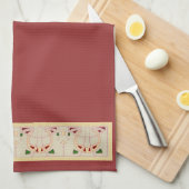 時代を超越した乳児院グラフィックデザイン キッチンタオル (四つ折り)