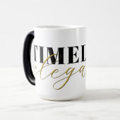 時代を超越した優雅さ モーフィングマグカップ (正面左)