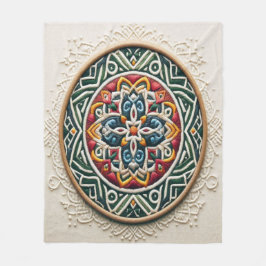 時代を超越した刺#4 フリースブランケット