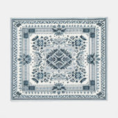 時代を超越した刺#5 フリースブランケット (正面(横))