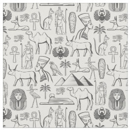 時代を超越した古代エジプトのアイコンファブリックデザイン ファブリック