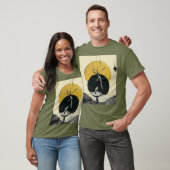 時代を超越した幻想 | シュレアルコラージアートティー Tシャツ (ユニセックス)