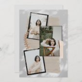 時代を超越した思い出のコレクション 招待状 (正面/裏面)