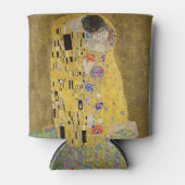 時代を超越した情熱を抱く：グスタフクリムトのキス 缶クーラー (正面)