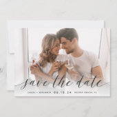 時代を超越した書道 |横向き写真 セーブザデート (正面)