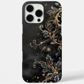 時代を超越した植物:金ゴールド葉の装飾 Case-Mate iPhoneケース (裏面)