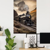 「時代を超越した蒸気:列車の大クラシック権 ポスター (ホームオフィス)
