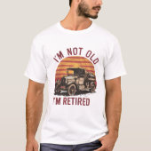 時代を超越した退職態度Tee Tシャツ (正面)