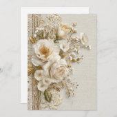 時代を超越した | ヴィンテージレース 招待状 (正面/裏面)