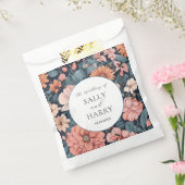 時代を超越:ヴィンテージ色あせたバラ結婚のプリント フェイバーバッグ (封をした状態)