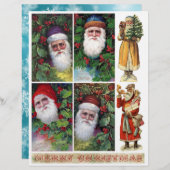 時代サンタビクトリアンポートレート (正面/裏面)