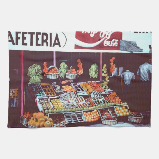 時代モダンを超越した商業顔 キッチンタオル (横)