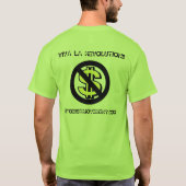 時代精神の動き- VivaのLaの改革 Tシャツ (裏面)