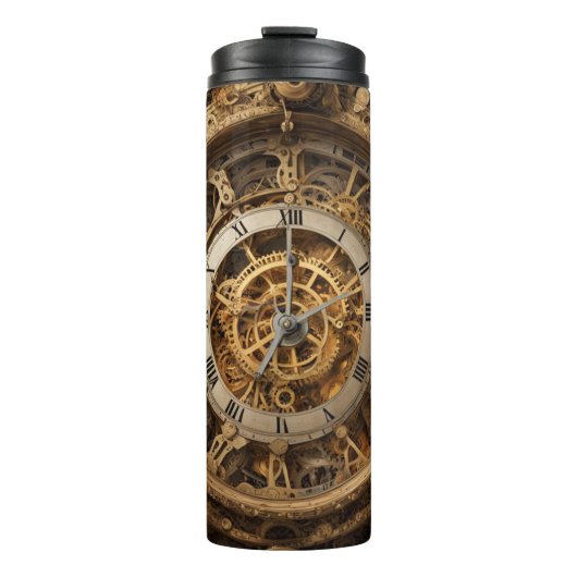 時代衣装の巻き付け華美を着たタイムキーパー タンブラー (正面)