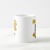 時代遅れがあります コーヒーマグカップ (中央)