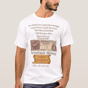 時代遅れのお金 Tシャツ