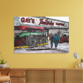 時代限定版キャンバス印刷に別れる キャンバスプリント (インサイチュ (リビング))