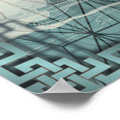 時任武一郎チビ(小さくかわいく書いた感じ)ポスター ポスター (角)