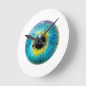 時保間の目 – 眼球時計 ラウンド壁時計 (傾斜)