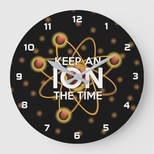 時保間科学 ラージ壁時計 (正面)