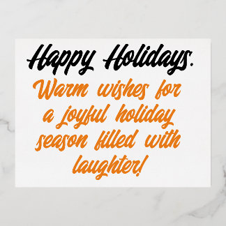 時候のあいさつ 箔シーズンポストカード