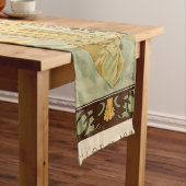 時刻と明るさ(ミュシャ) ショートテーブルランナー (インサイチュ)