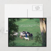 時刻の変更 ポストカード (正面/裏面)