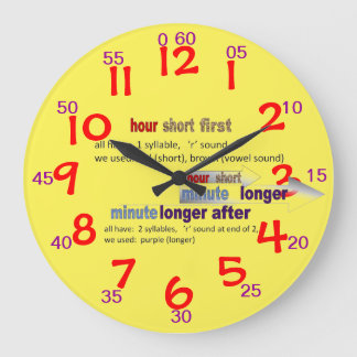 時刻を知ら学せるためのCLOCK 1609084 ラージ壁時計