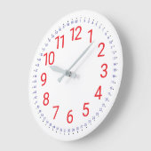 時学計 ラージ壁時計 (傾斜)