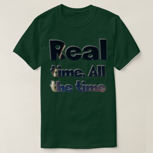 時実在間1 Tシャツ (デザイン正面)