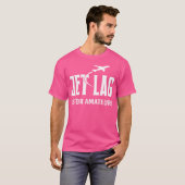 時差ぼけアマチュア Tシャツ (正面フル)