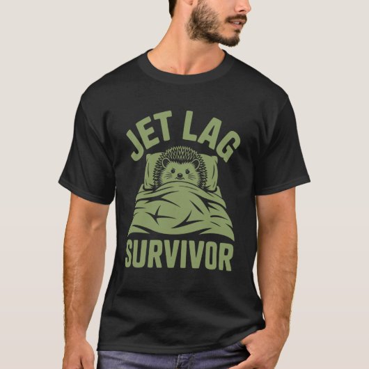 時差ボケサバイバー Tシャツ (正面)