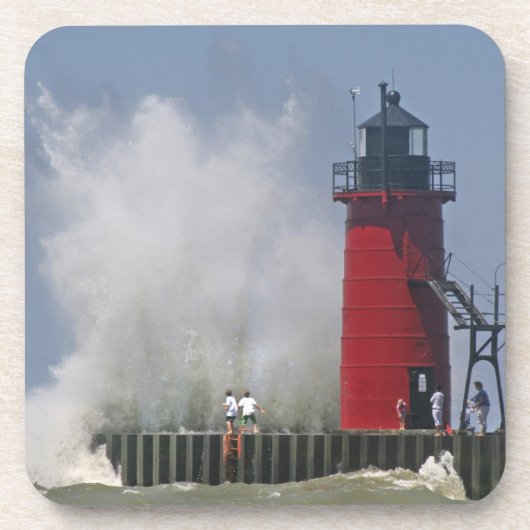 時差局の人々は2で大きな波打ちを見る コースター (正面)