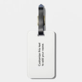 時差漫画 |お客様の安全ラゲージタグ ラゲッジタグ (裏面縦)