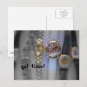 時得間はがき ポストカード (正面/裏面)