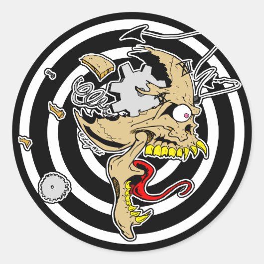 時得間 ラウンドシール (正面)