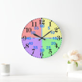 時教え計 ラージ壁時計 (ホーム)