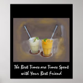 時最高の期は君の友最高の人によ ポスター (正面)