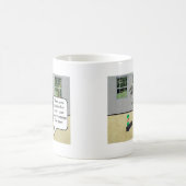 時磨く床を…. コーヒーマグカップ (中央)